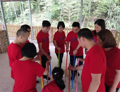 In 2019, CX-Induction organized a team building activity with the theme of ＂Cohesion of the heart, Efforts to fight＂